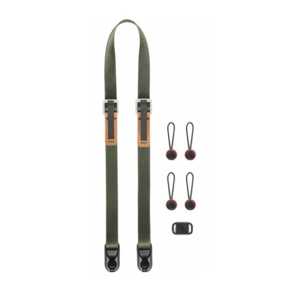 Peak Design Cinghia LSG3 Per Fotocamera Leash Verde Peak Design Cinghia LSG3 Per Fotocamera Leash Verde